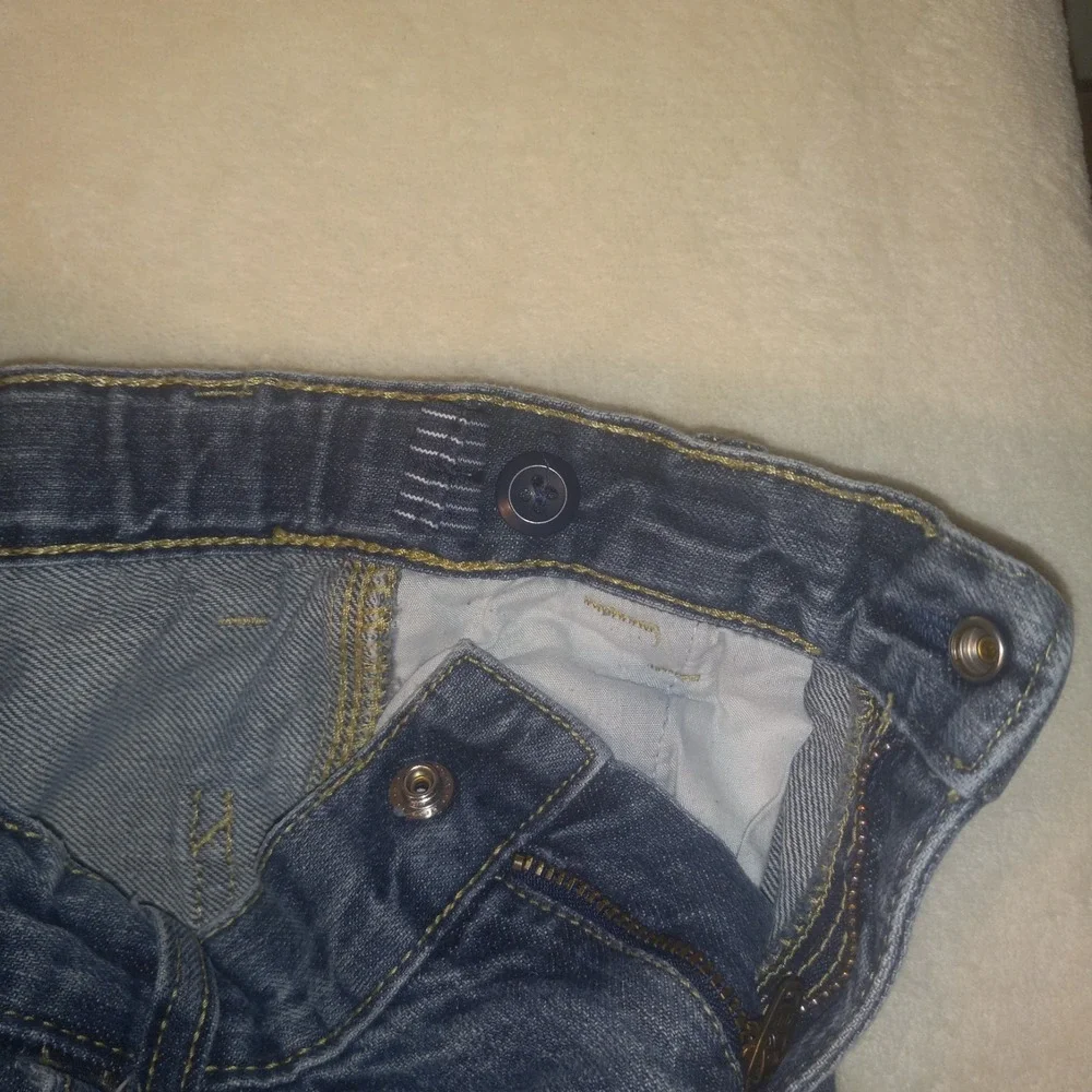 OshKosh B'gosh Carpenter Jeans Kids 5R  Dark Blue E-Z Adjust Waist Utility
